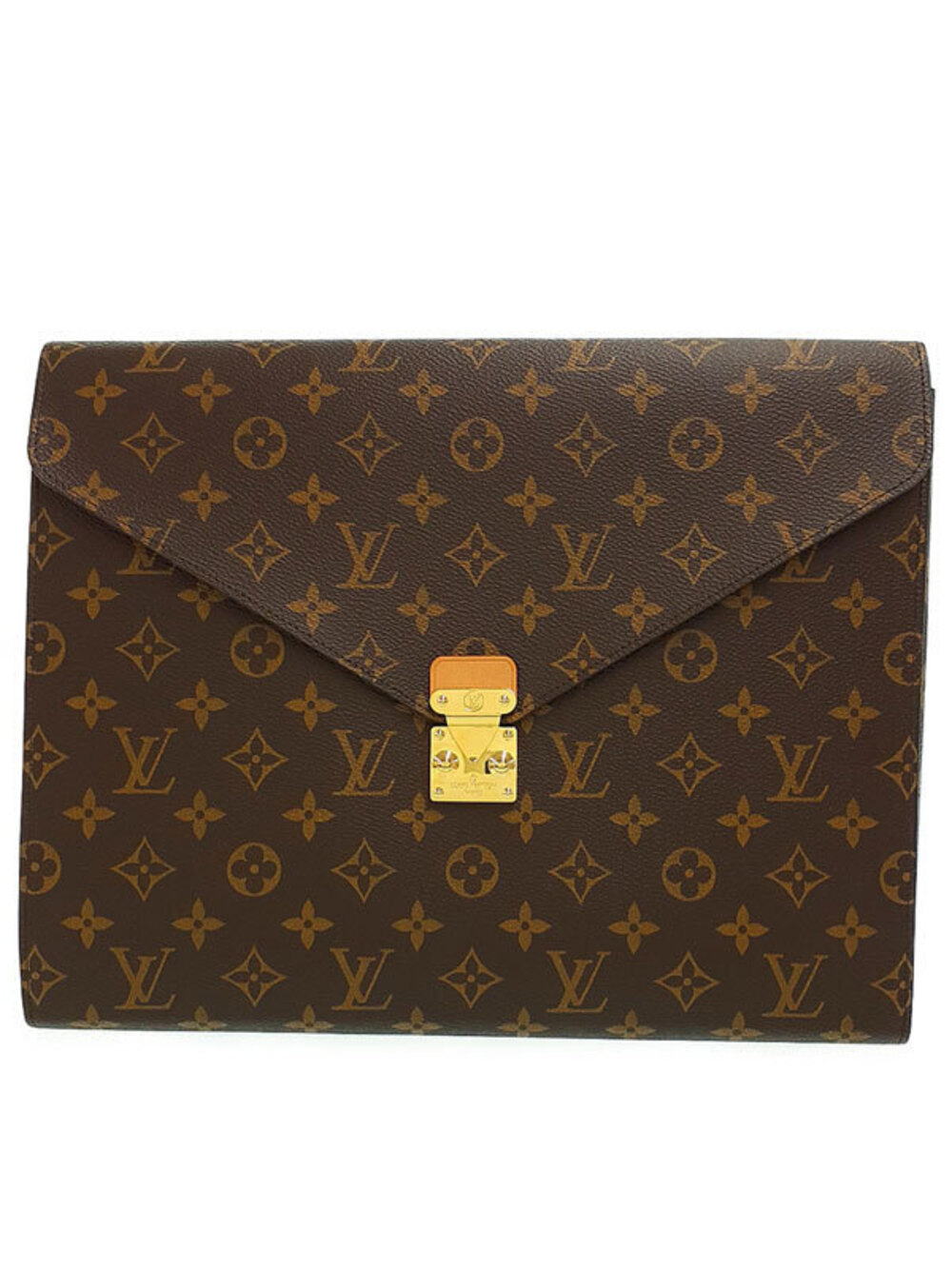 Louis Vuitton Monogram F Mark Clutch Bag